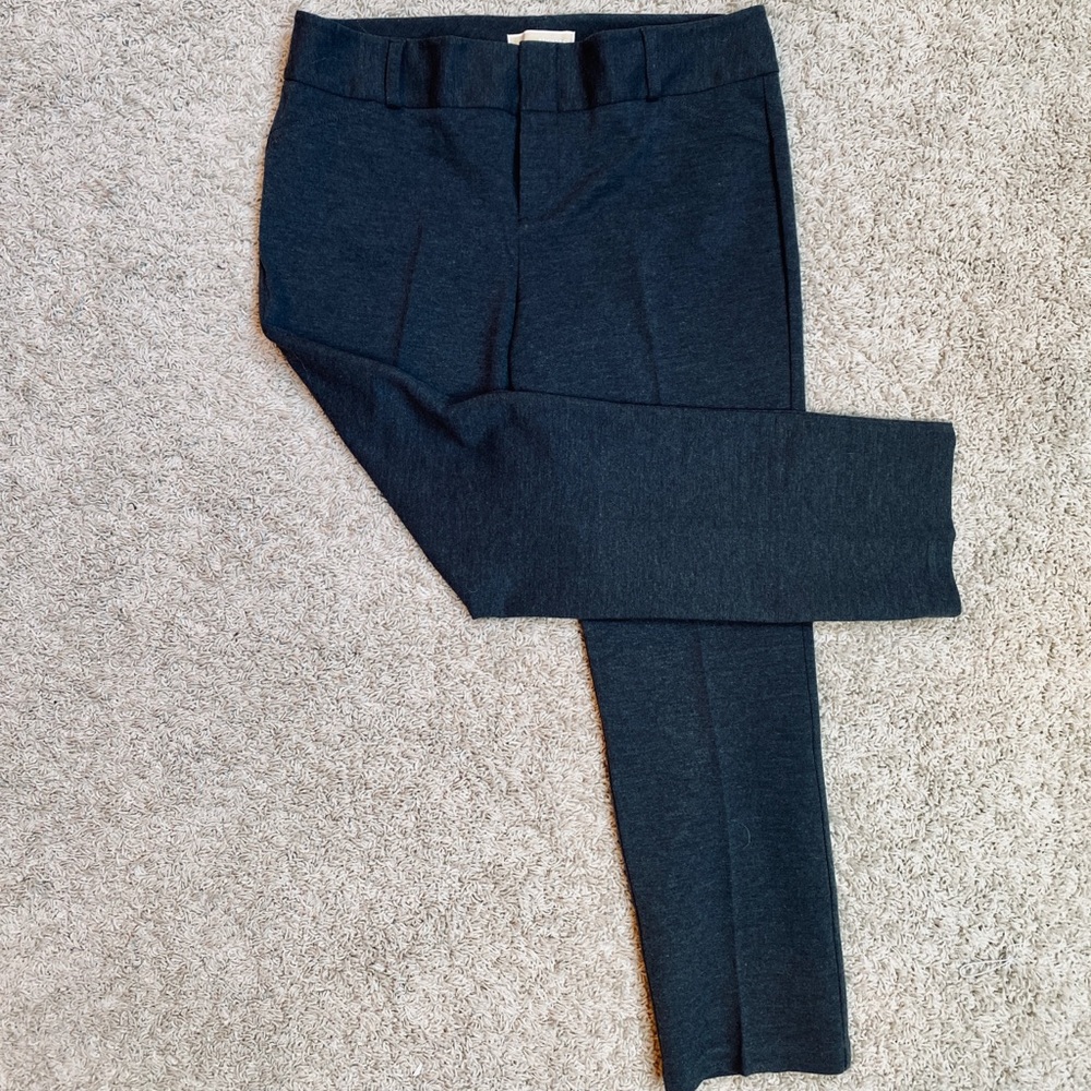 Michael Kors ankle dress pants in charcoal gray